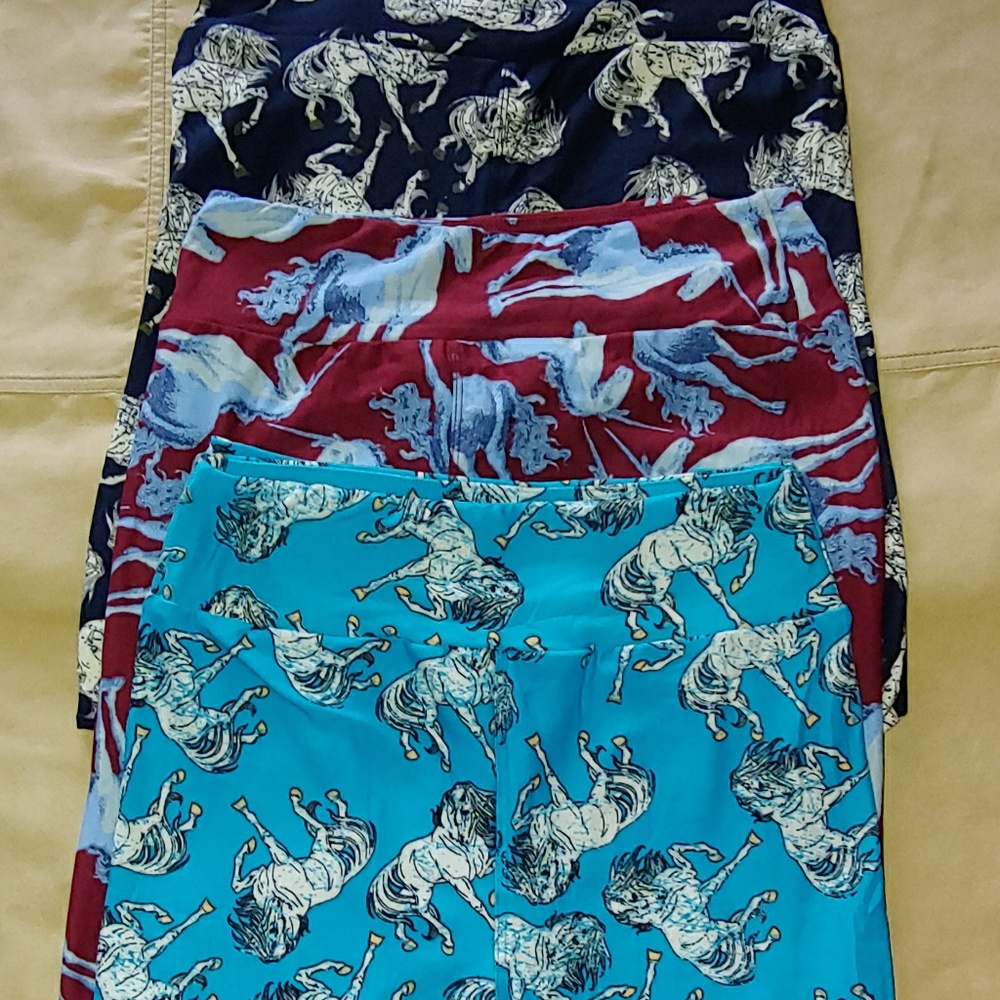 Htf NWT Horse/Unicorn Prints